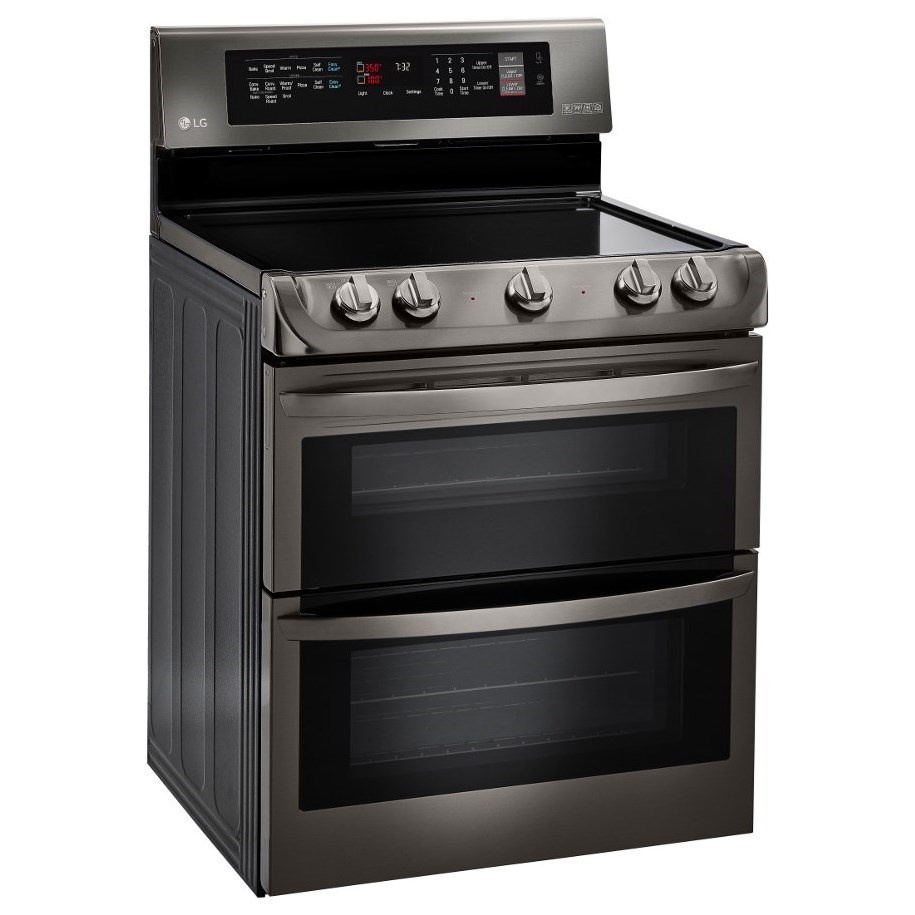 LG Appliances 7.3 cu. ft. Electric Double Oven Range with ProBake Convection™, EasyClean® and